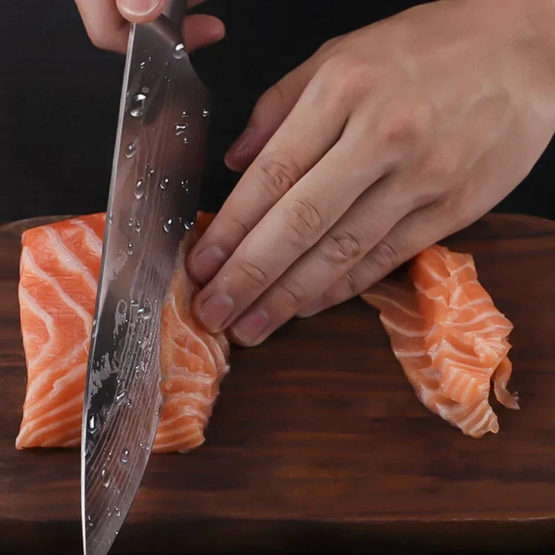 NordicSteel™ Profesionální sada kuchyňských nožů z damaškové oceli