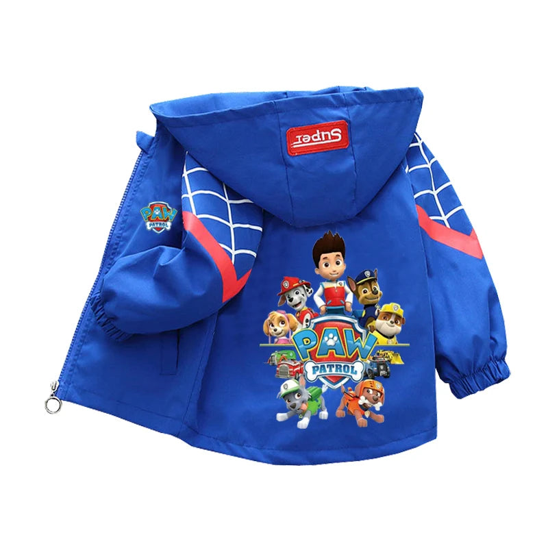 Dětská jarní/podzimní bunda s kapucí Paw Patrol - více variant