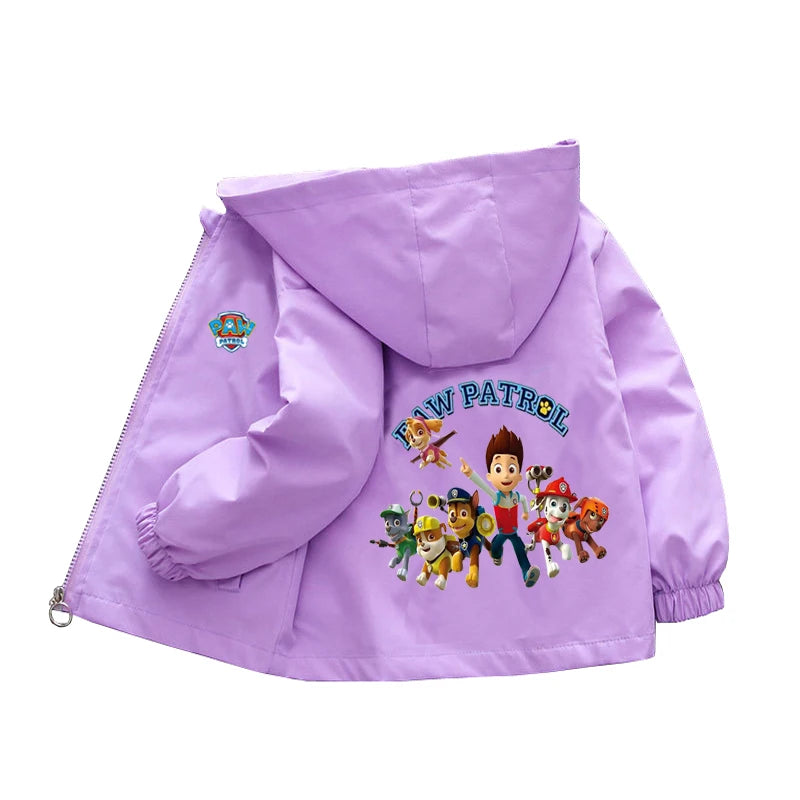 Dívčí jarní/podzimní bunda Paw Patrol - více variant