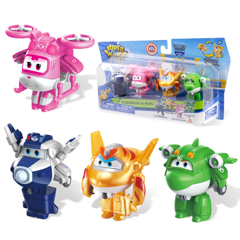 Super Wings transformující se roboti - více variant