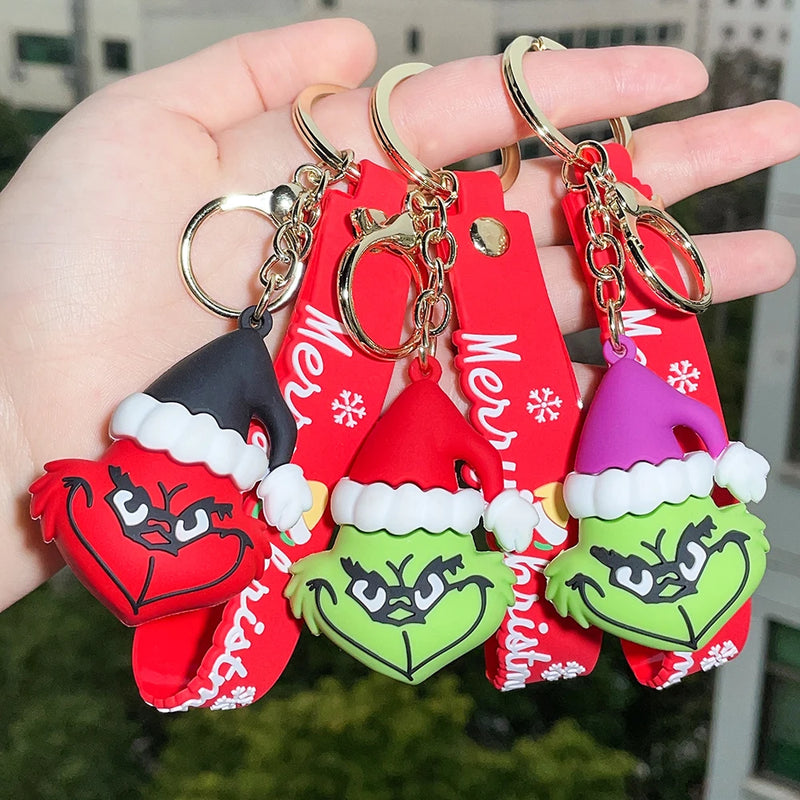 Designová klíčenka Grinch - více variant