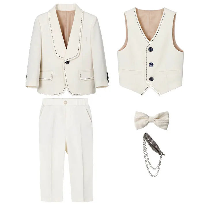 Wedding Elegant™ Elegantní chlapecký oblek na svatbu - více variant