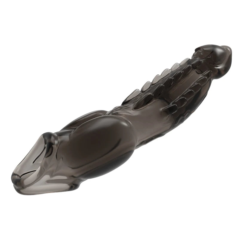 Prodlužovací návlek na penis s vibracemi - více variant