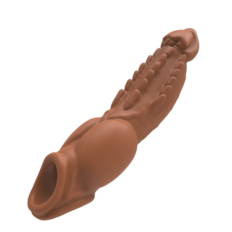 Prodlužovací návlek na penis s vibracemi - více variant