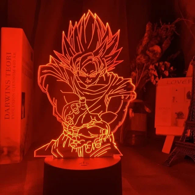 Lampa s 3D iluzí Dragon Ball - více variant