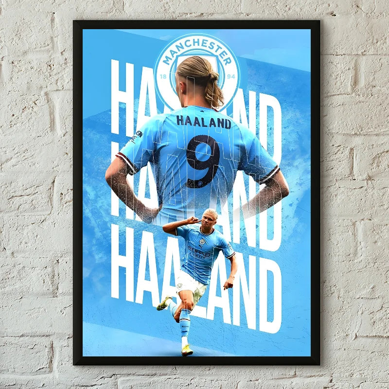 Designový obraz fotbalista - Erling Haaland
