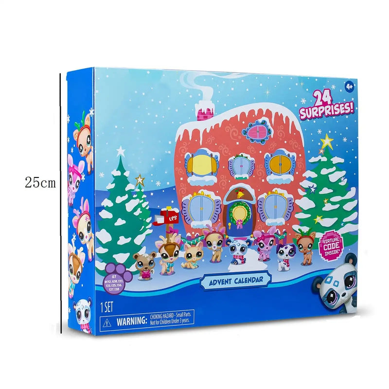 Adventní kalendář Littlest Pet Shop - 24 figurek