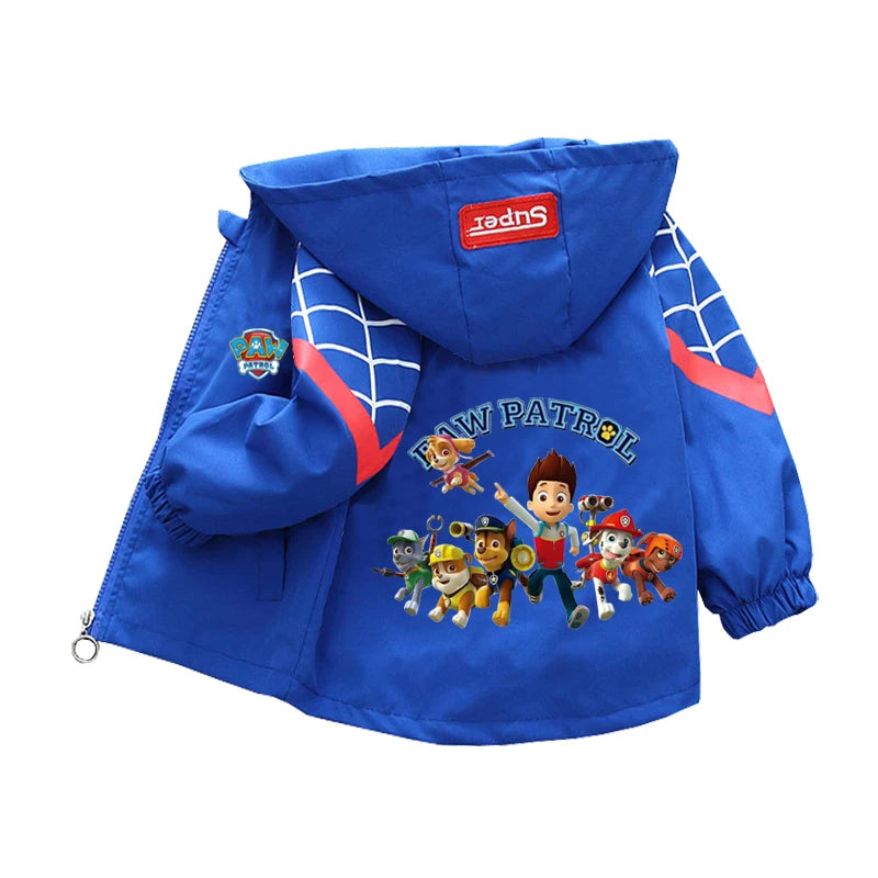 Dětská jarní/podzimní bunda s kapucí Paw Patrol - více variant