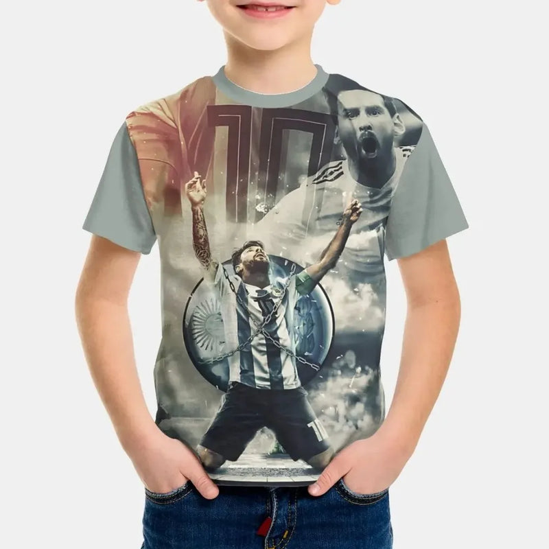 Dětské designové tričko - Lionel Messi