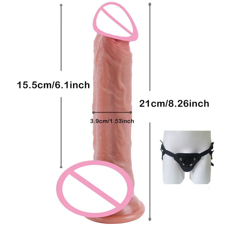 Realistické dildo se silnou přísavkou – více variant