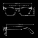 Chytré AI brýle - HD kamera, Bluetooth volání, překlad a AI funkce