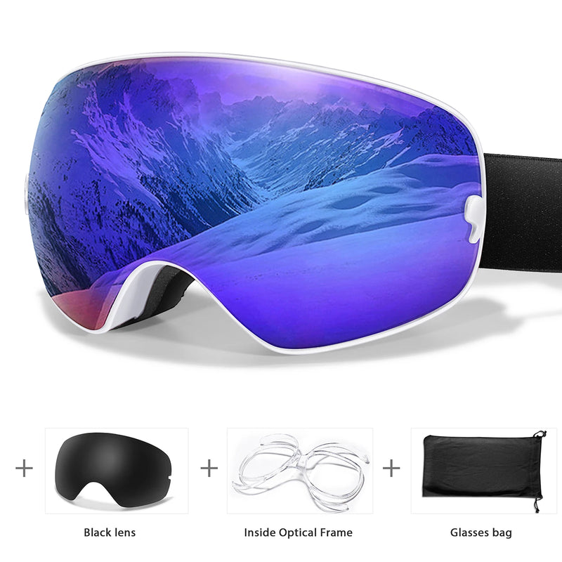 ArcticVision™ Zrcadlové polarizační lyžařské brýle s UV400 ochranou - více variant