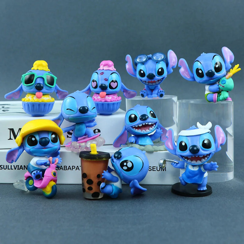 Figurky Stitch 9 ks