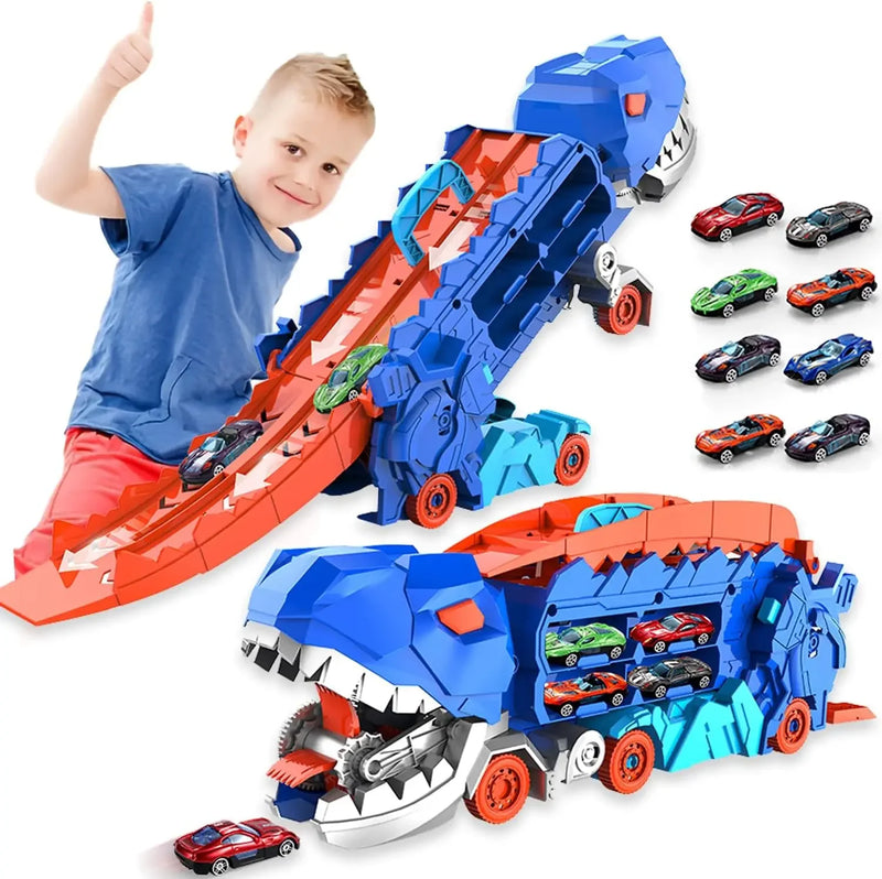 Dinosauří transportér s autíčky