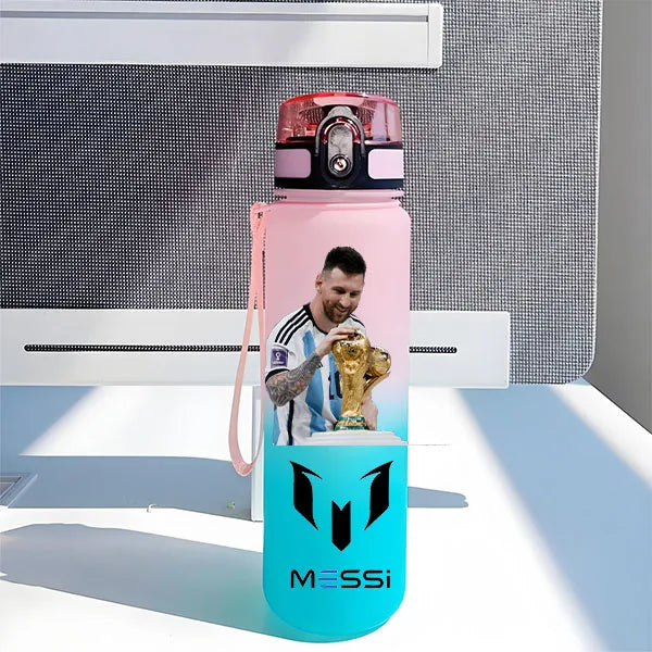 Designová láhev na vodu - Lionel Messi