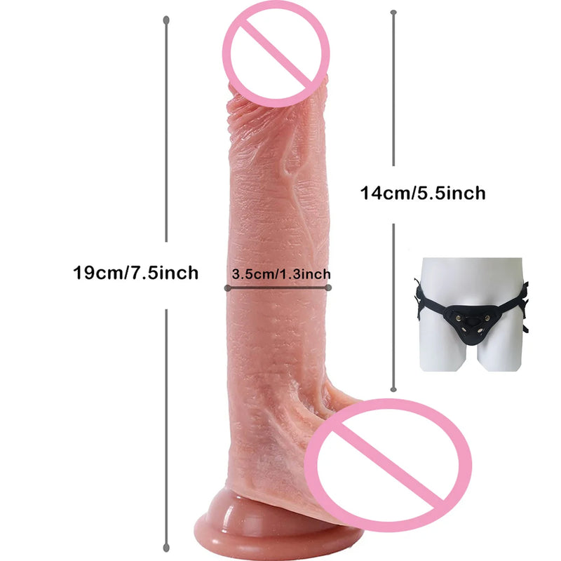 Realistické dildo se silnou přísavkou – více variant