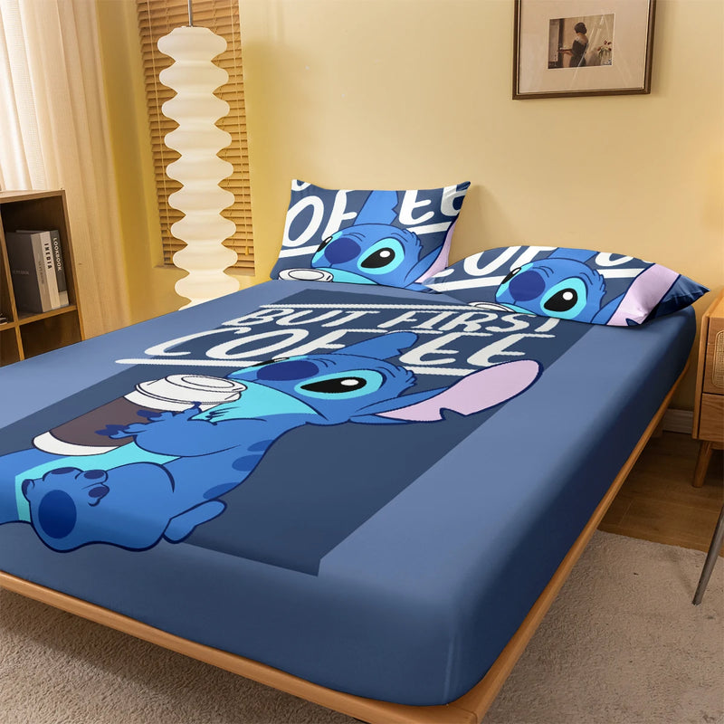 Dětské elastické prostěradlo Stitch