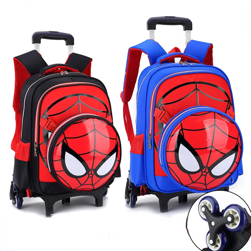 Designový dětský batoh na kolečkách Spiderman - více variant