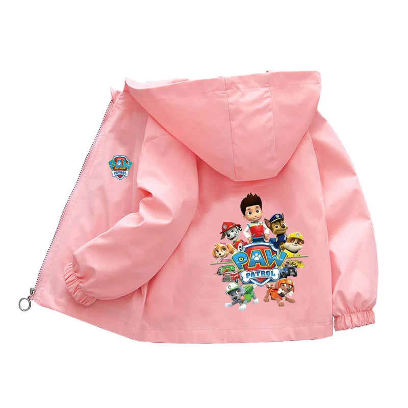 Dívčí jarní/podzimní bunda Paw Patrol - více variant
