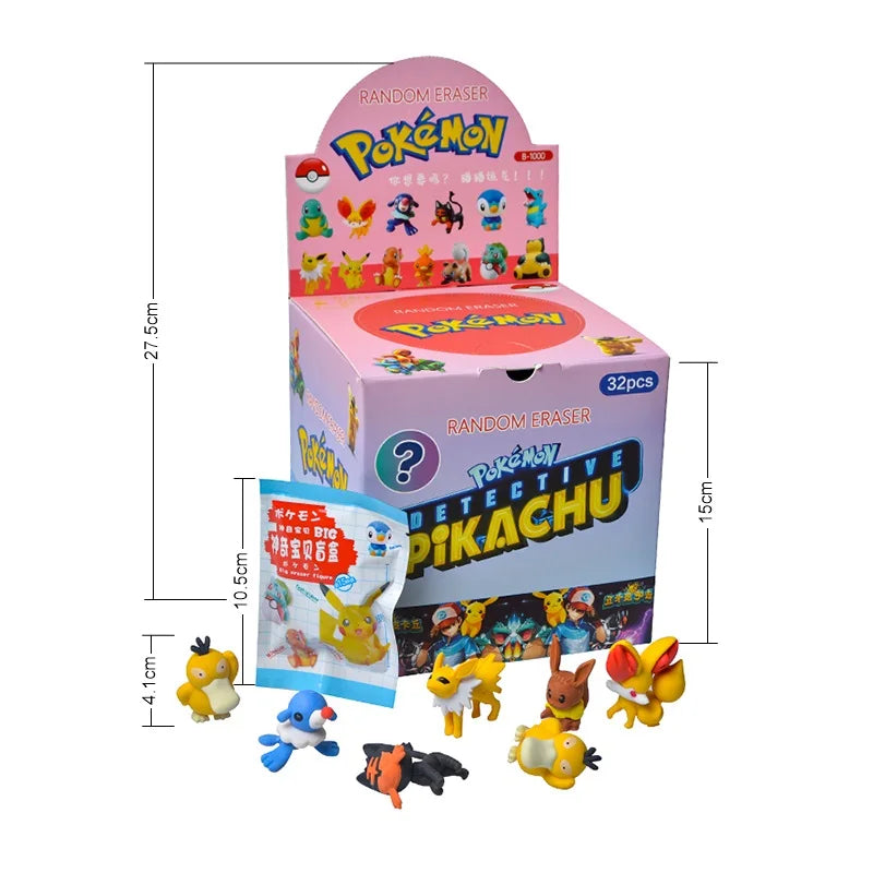 Velký Blind Box figurky 32 ks - Pikachu