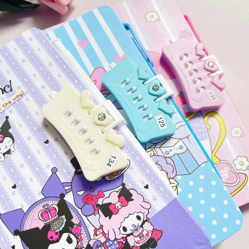 Dívčí deník se zámkem Sanrio - více variant