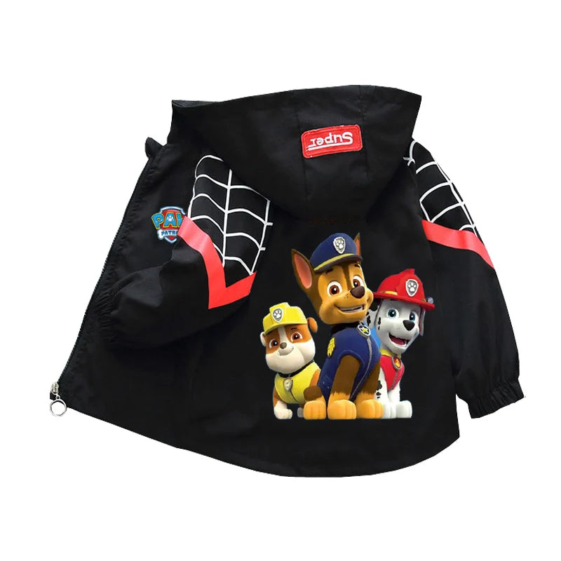 Dětská jarní/podzimní bunda s kapucí Paw Patrol - více variant