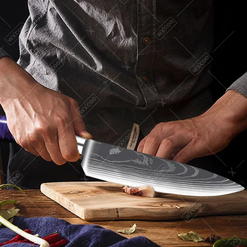 BladeArt™ kuchyňské nože s designovou rukojetí - více variant