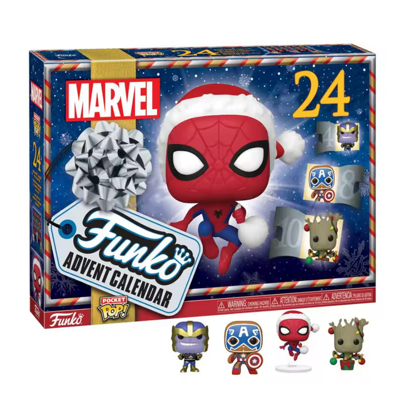 Prémiový adventní kalendář POP figurky - MARVEL Superhrdinové