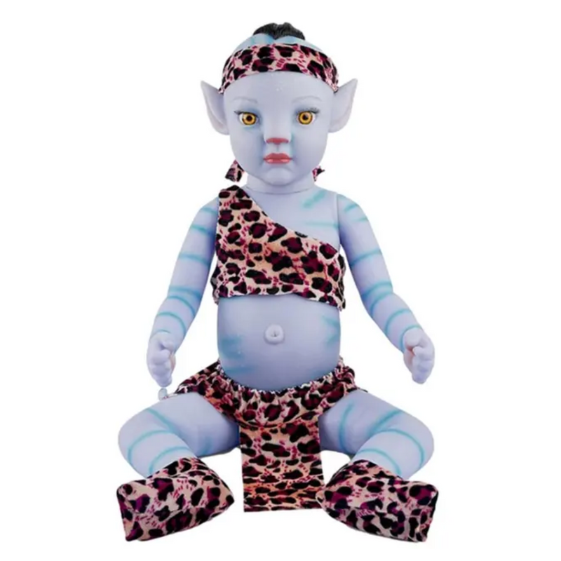 Svítící realistická panenka Avatar | 30 cm