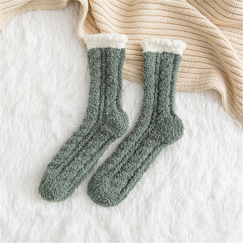 Dámské teplé zimní ponožky - více variant