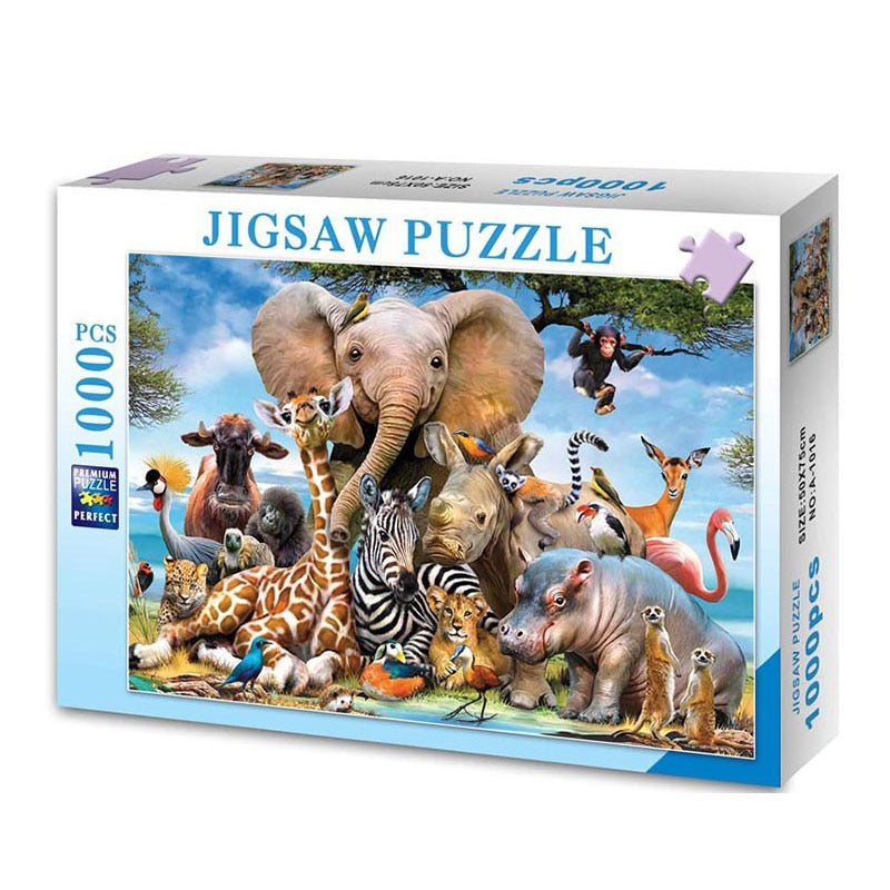 Puzzle 1000 dílků - více variant