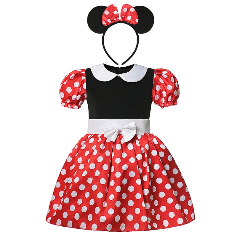 Dívčí šaty Minnie Mouse