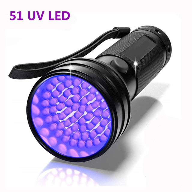 Ultrafialová LED svítilna - 51 UV LED