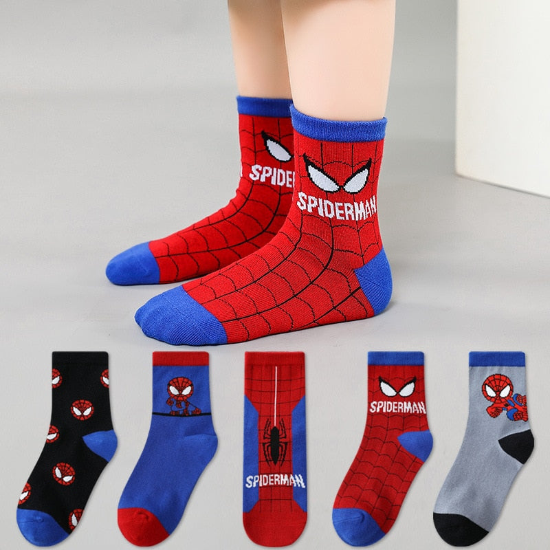 Dětské ponožky Spiderman - 5 ks