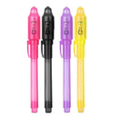 Neviditelné pero s UV světlem - více variant