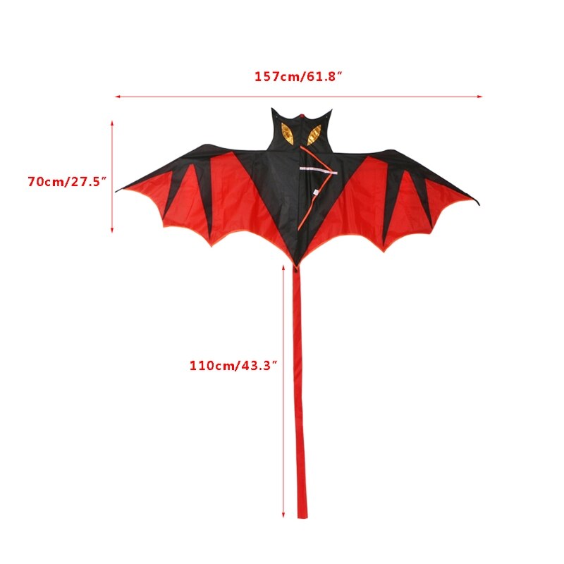 Létající drak ve tvaru netopýra