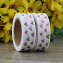 Velká role izolepy s motivem srdíček