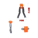 Dětská taktická výbava typu NERF - více variant