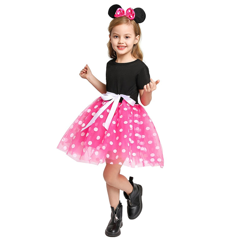 Dívčí kostým Minnie Mouse