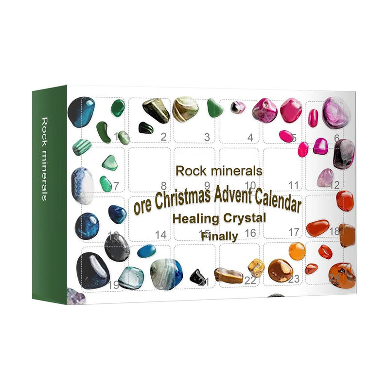 Adventní kalendář s krystaly