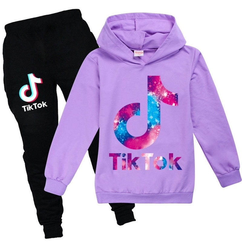 Dětská tepláková souprava TikTok - více variant