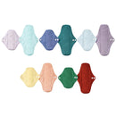 Jednobarevné bambusové vložky