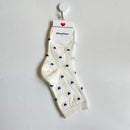 Dlouhé ponožky s motivem srdce - více variant