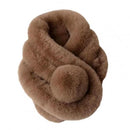 Teplý dětský plyšový šátek - více variant