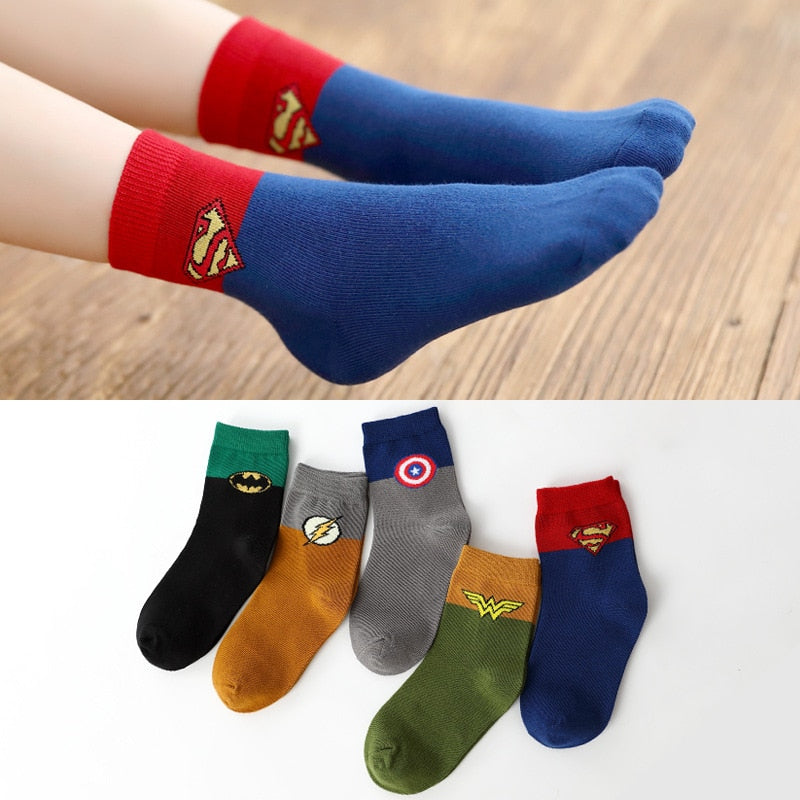 Dětské ponožky Superhrdina 5 ks - více variant