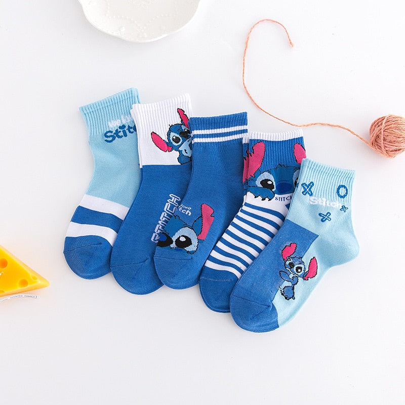 Dětské ponožky Stitch - 5 ks