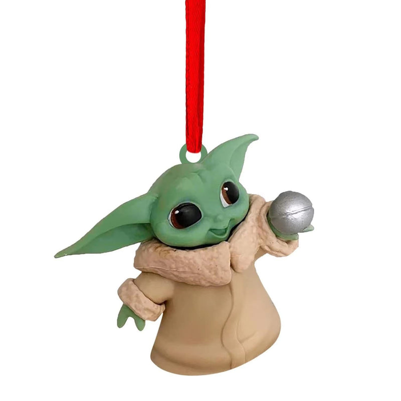 Vánoční ozdoba na stromeček Baby Yoda - více variant