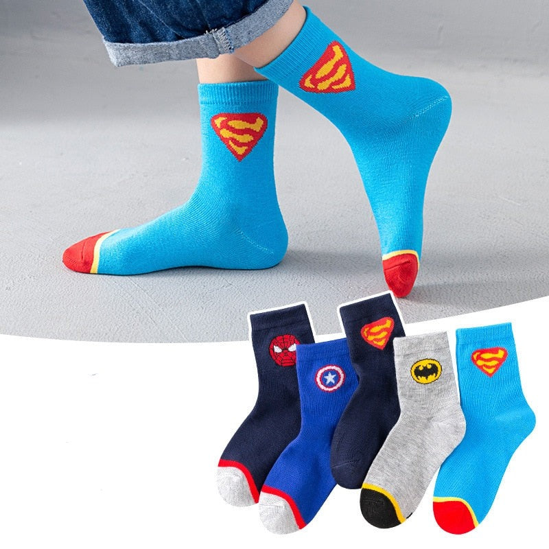 Dětské ponožky Superhrdina 5 ks - více variant