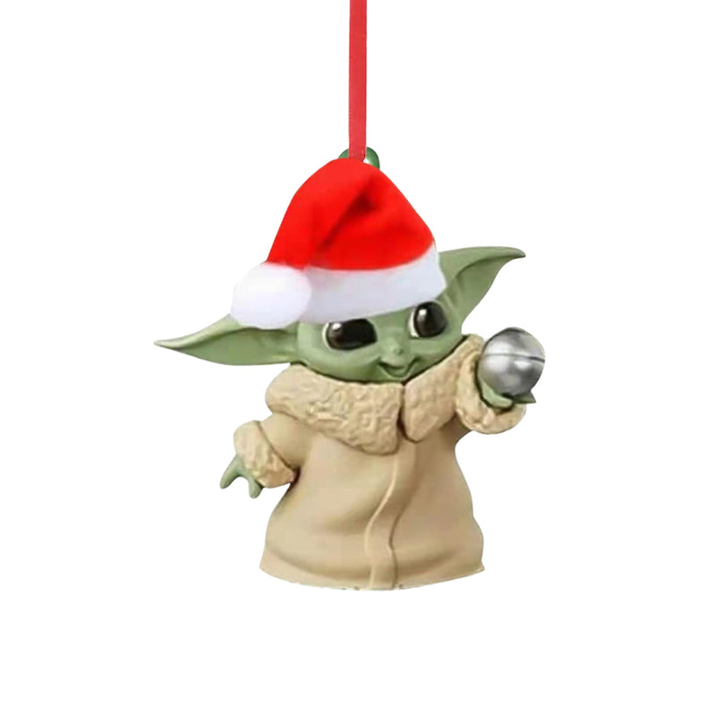 Vánoční ozdoba na stromeček Baby Yoda - více variant