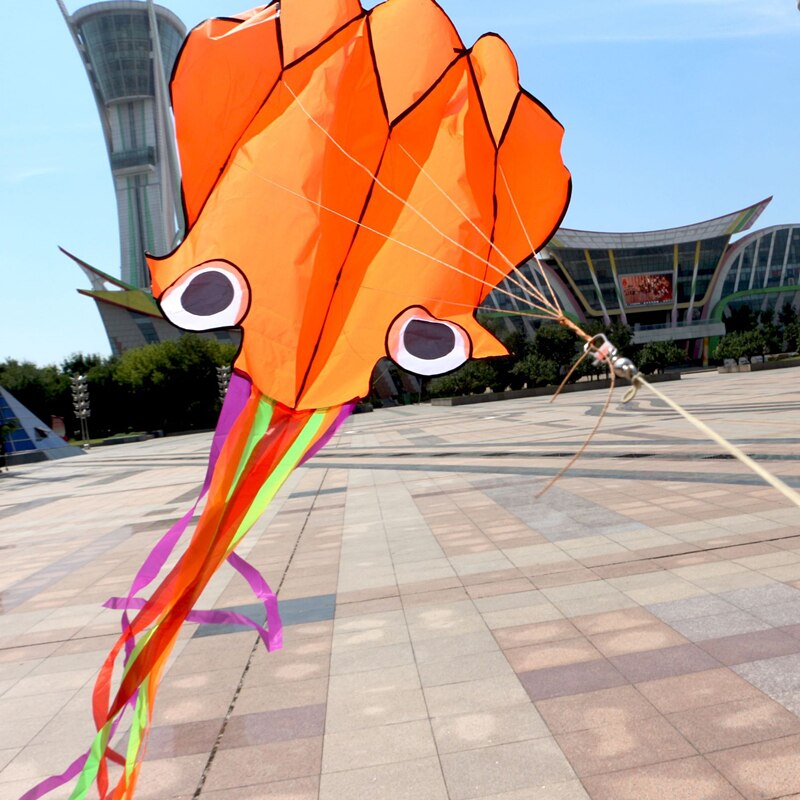 Létající drak ve tvaru chobotnice